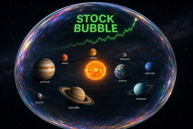 The bubble reflates