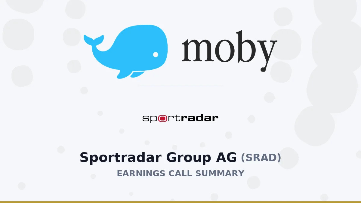 Sportradar Group AG Q2 2026 Earnings Call Summary