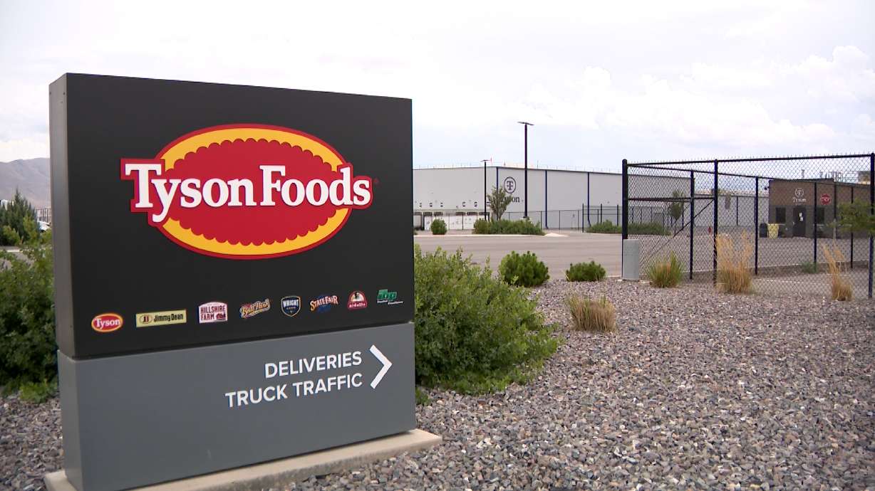 723 jobs being lost as Tyson Foods closes Eagle Mountain facility - KSL News