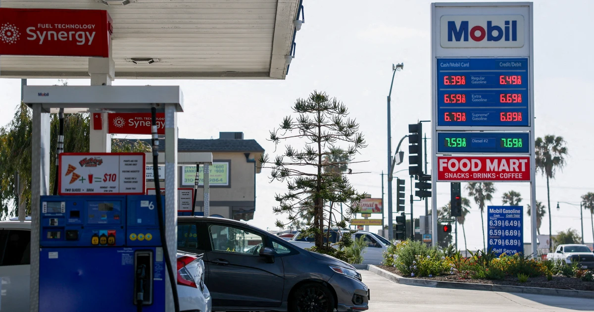 Gas prices hit $4.39 per gallon in biggest one-day jump since Iran ceasefire announced