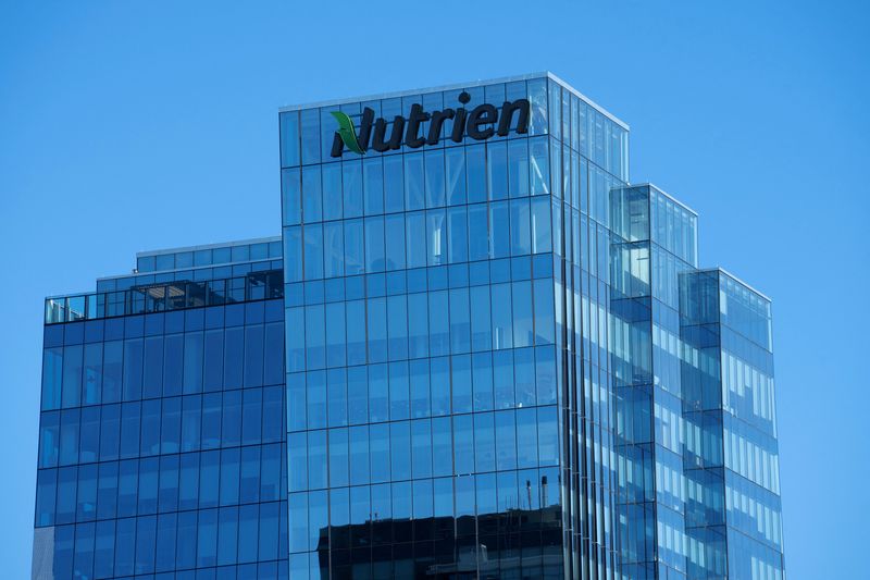 Nutrien posts higher profit as prices rise, flags tight nitrogen supply