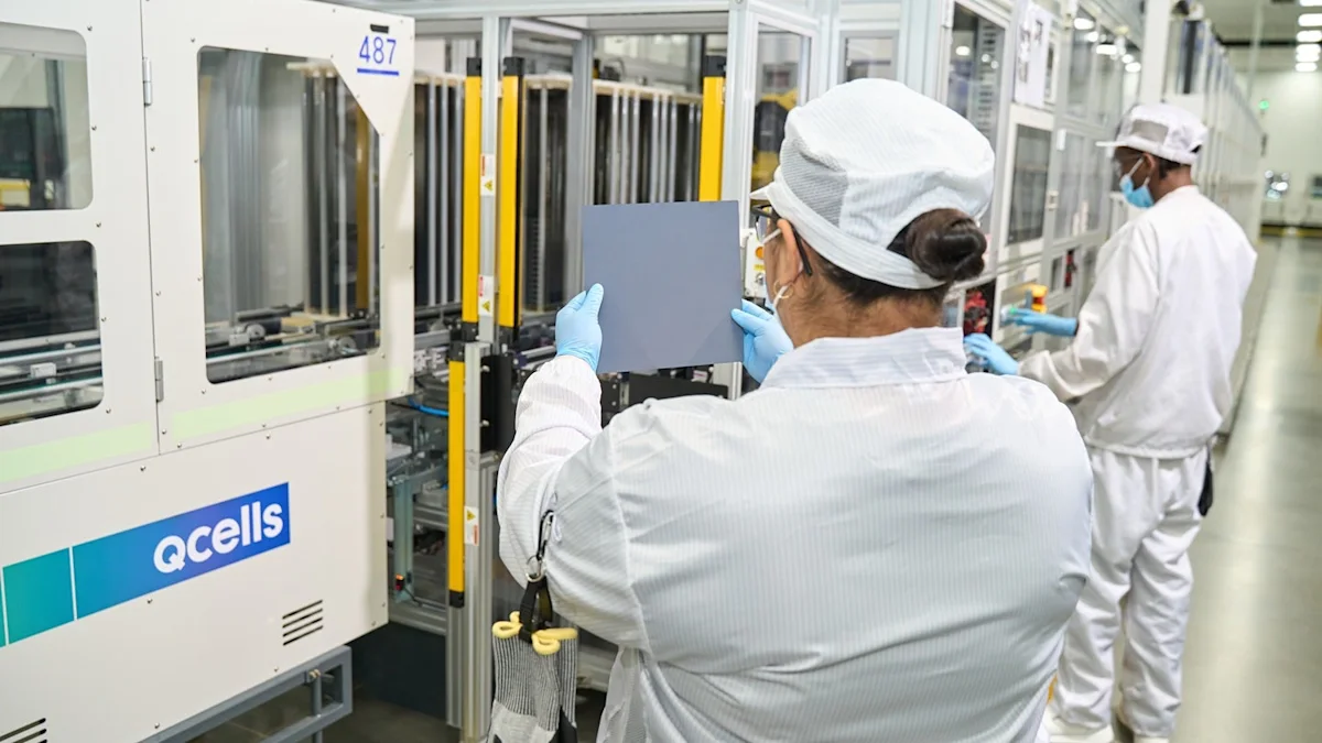 Qcells starts producing solar cells at Cartersville facility