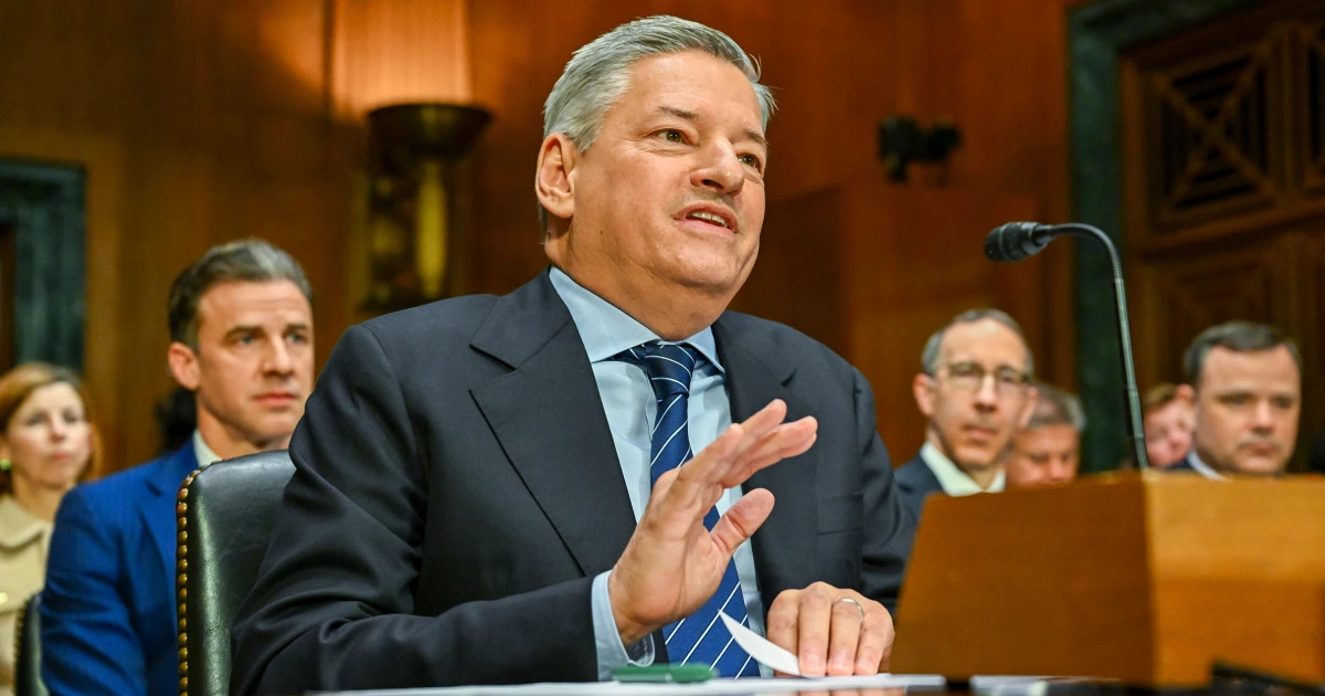 Netflix's co-CEO went to an antitrust hearing and a culture war broke out