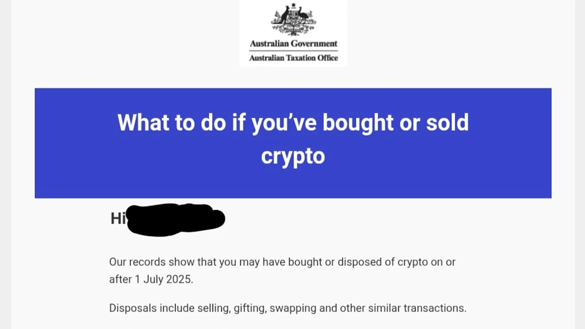 Tax return: Thousands receive crypto email from ATO ahead of tax return