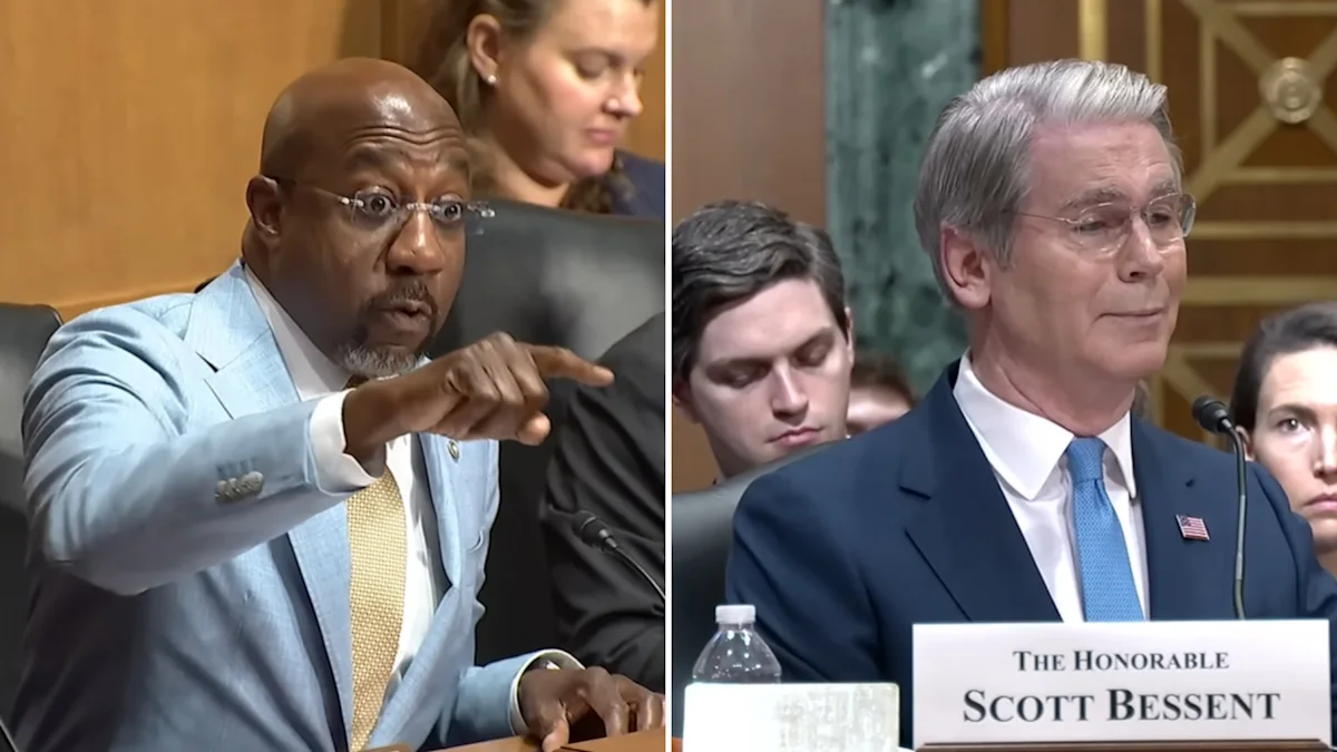 Scott Bessent clearly shaken after getting confronted on Trump’s ‘A+++’ economy as Americans struggle