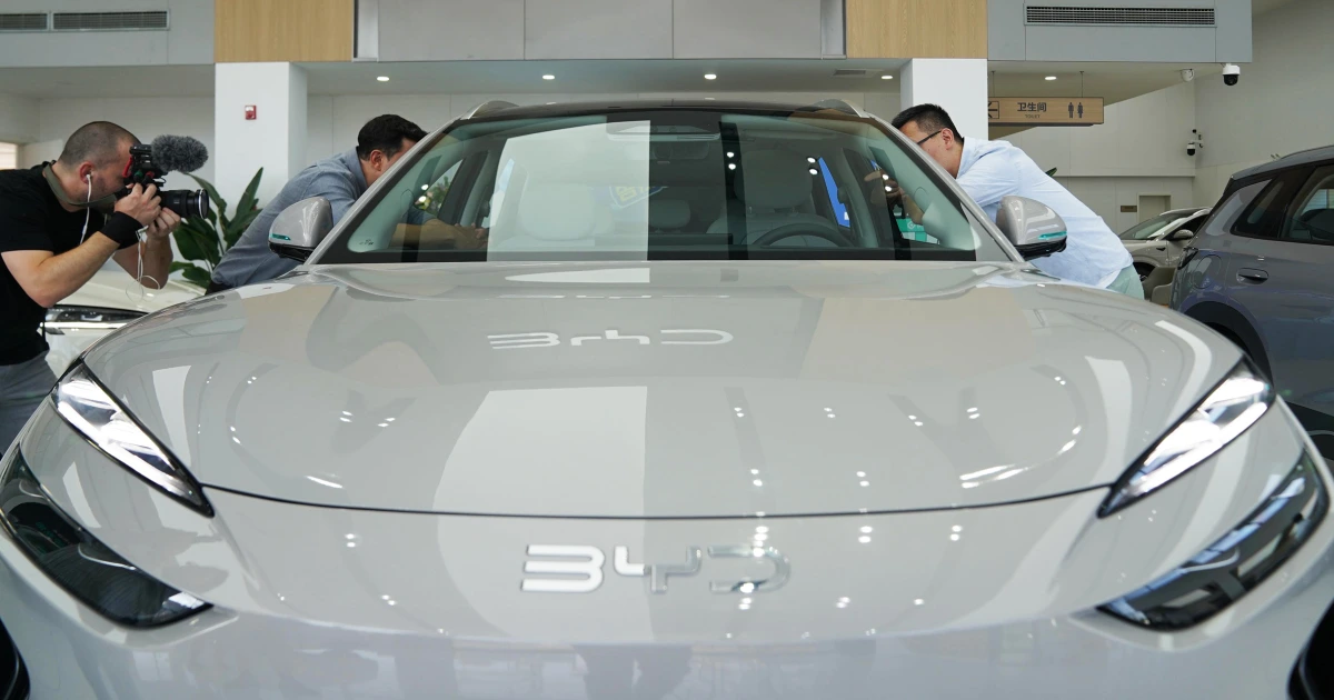 Chinese EVs take the world by storm — except in the U.S.