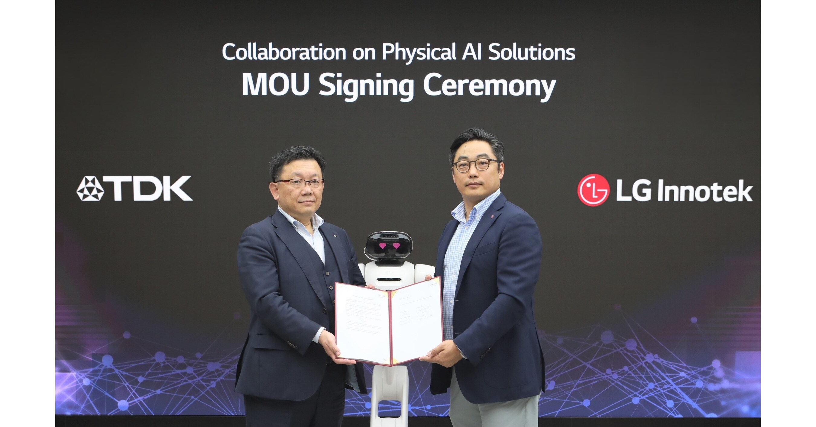 Titans Join Forces: LG Innotek Partners with TDK to Develop Solutions for Physical AI