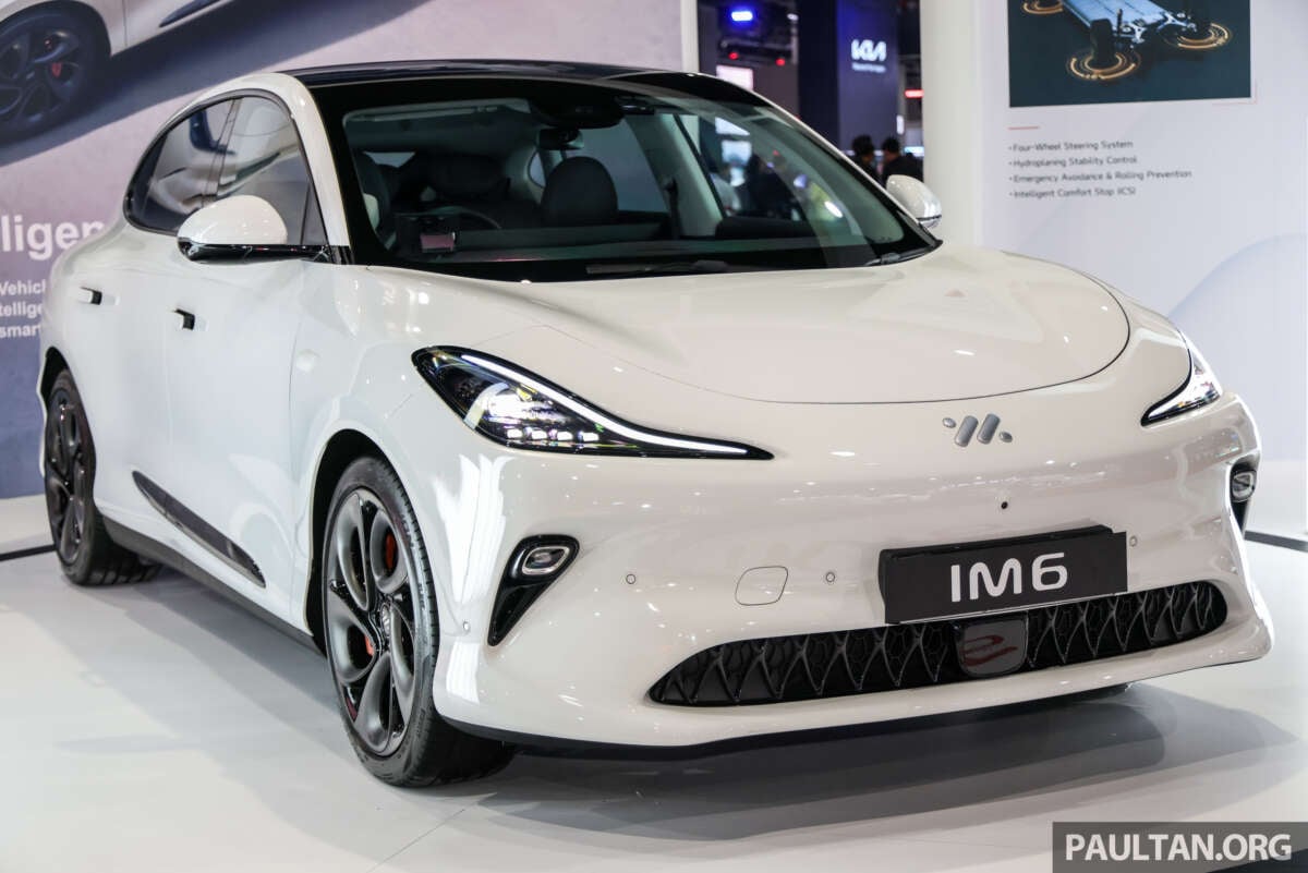 brand launching in Q3 2026, first model is the 787 PS/802 Nm IM6 EV shown at KLIMS