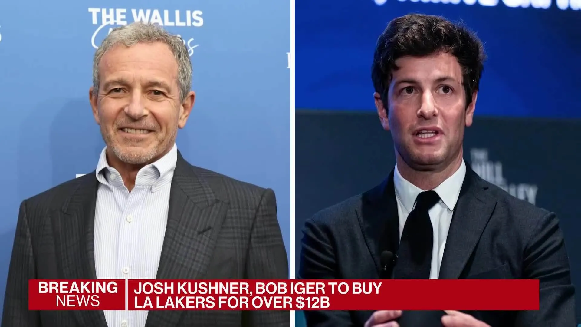 Bob Iger, Josh Kushner Are Buying the LA Lakers