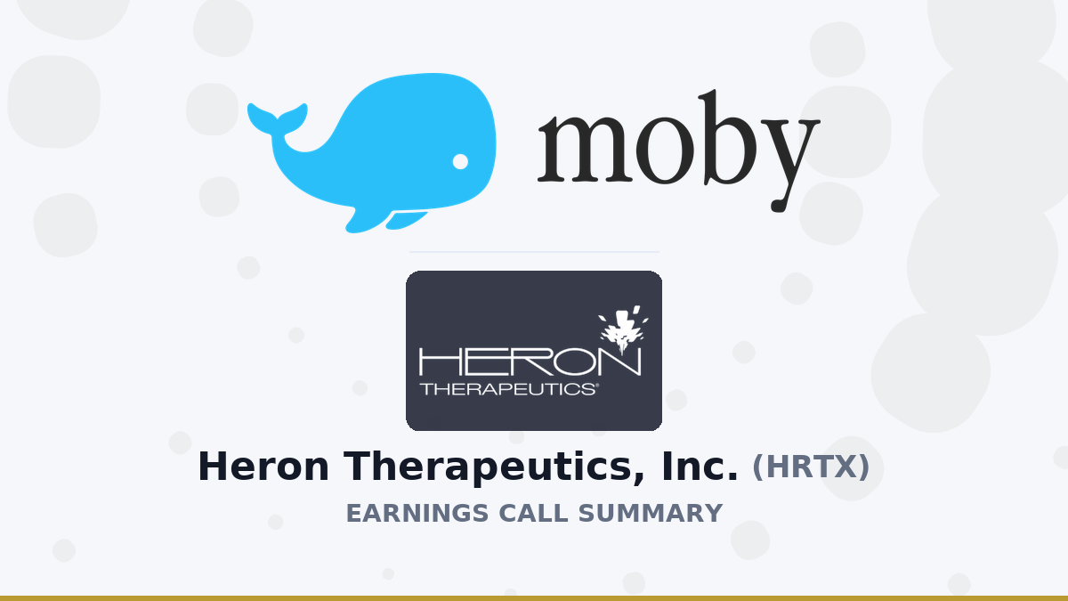 Heron Therapeutics, Inc. Q1 2026 Earnings Call Summary