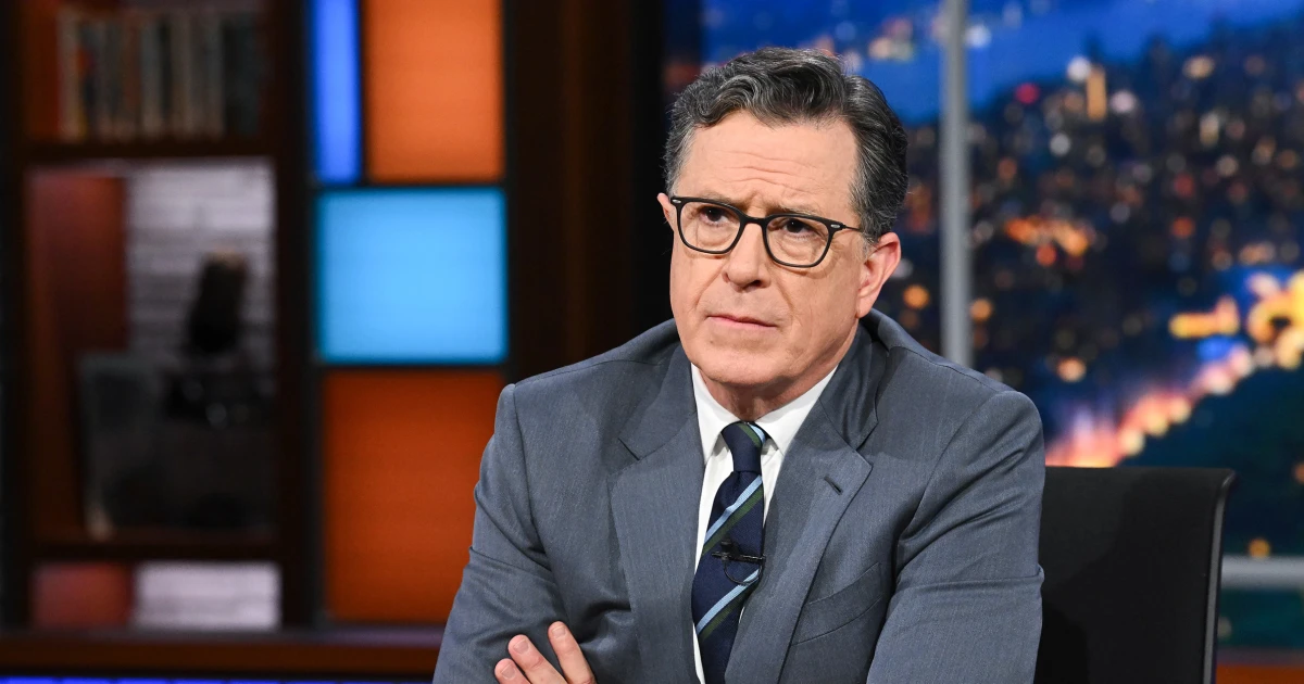 Stephen Colbert criticizes 'crap' statement from CBS over unaired interview