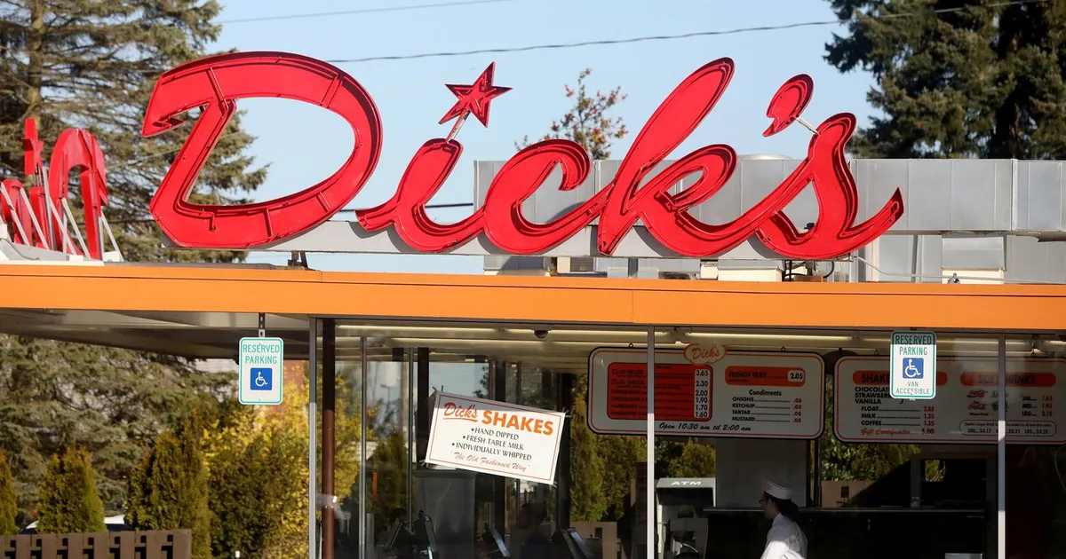 Dick’s joins viral CEO-eats-burger trend - The Seattle Times