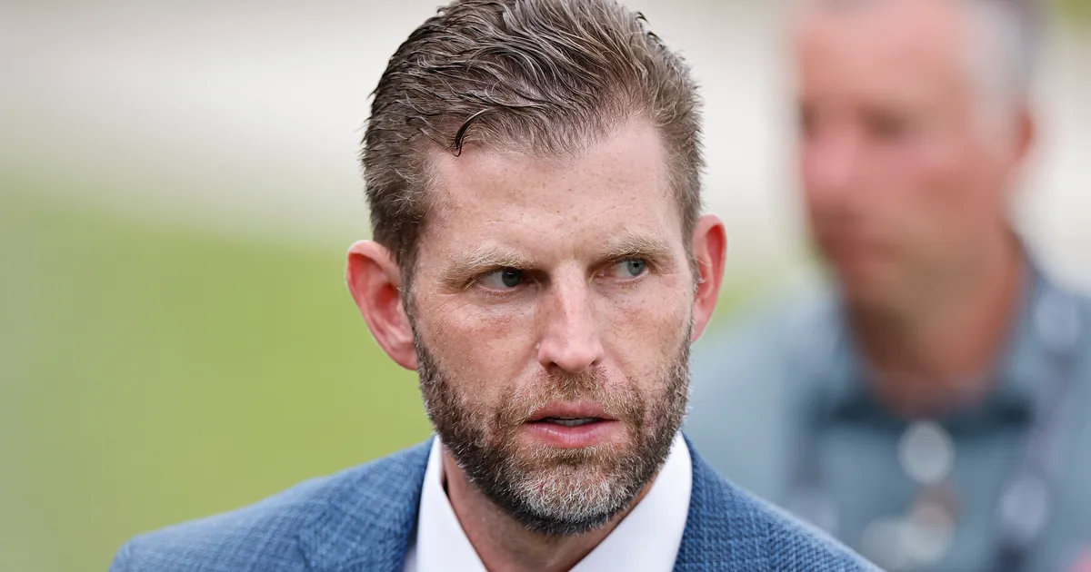 'Outright Lies': House Dem Posts Receipts After Eric Trump Denies Family Investments - HuffPost
