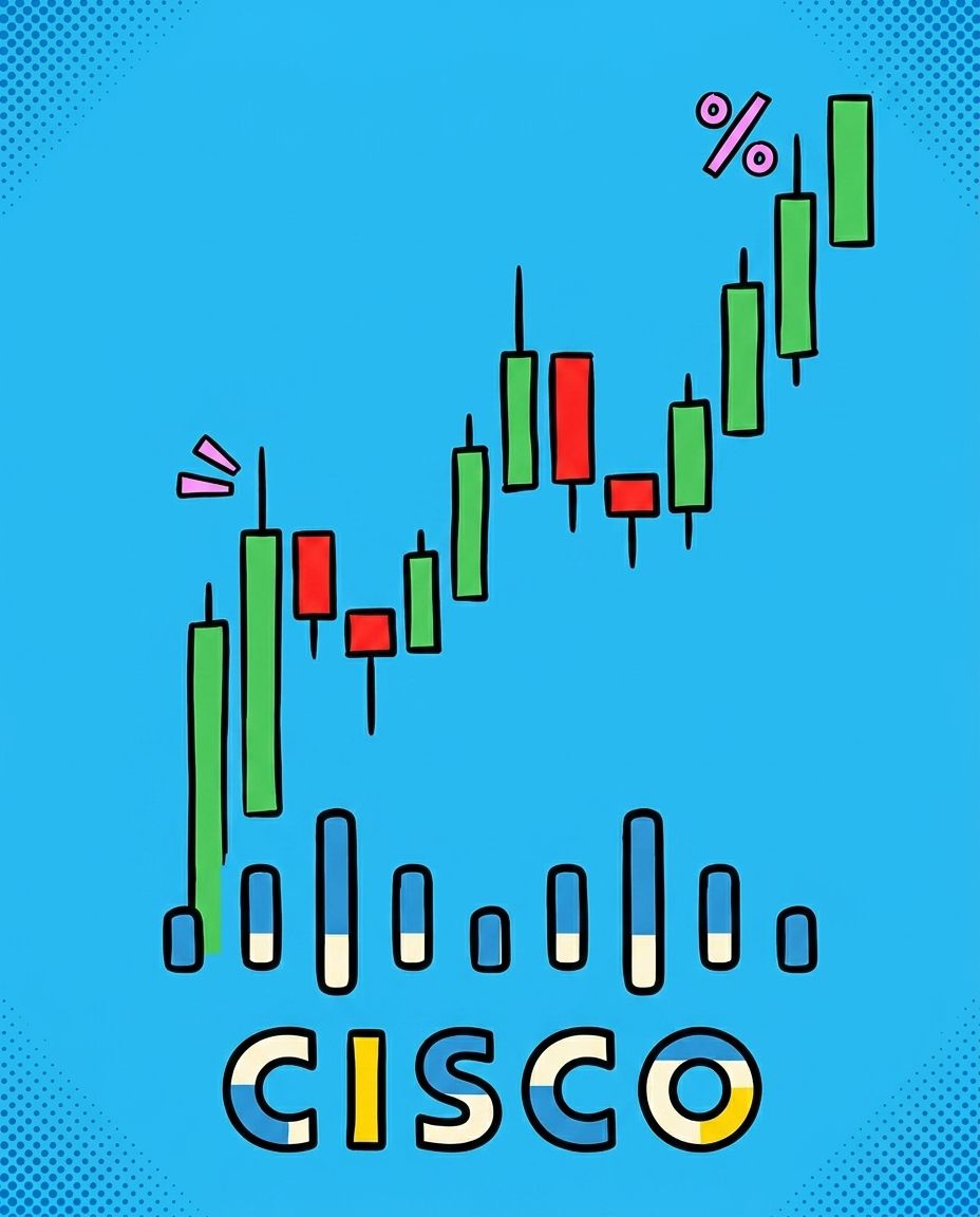 Cisco Pops 15%, Its Best Trading Day in Two Decades