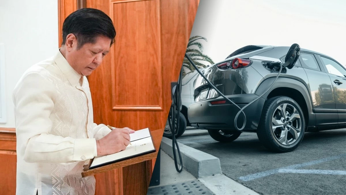 Marcos signs EO creating EV incentives program to boost local manufacturing
