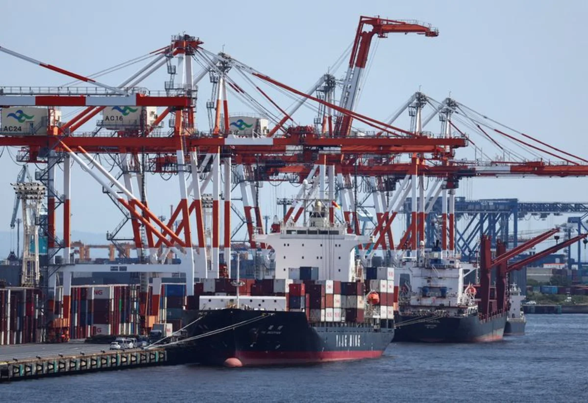 Japan's exports surge on chips demand, imports hit record on oil costs