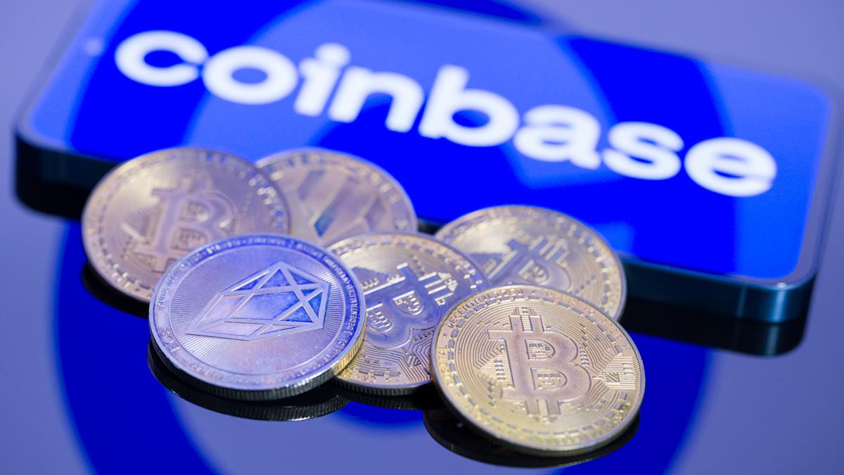 Coinbase, other stocks surge as major crypto bill advances