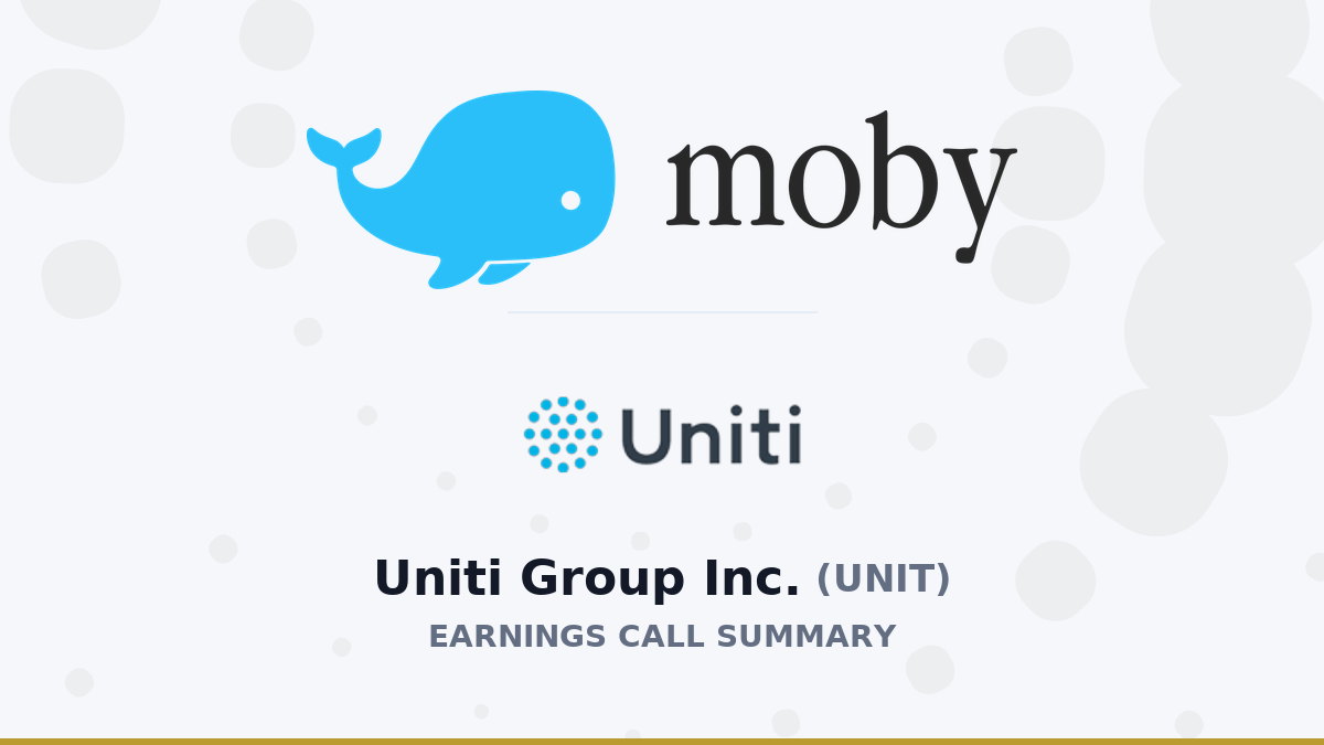 Uniti Group Inc. Q1 2026 Earnings Call Summary