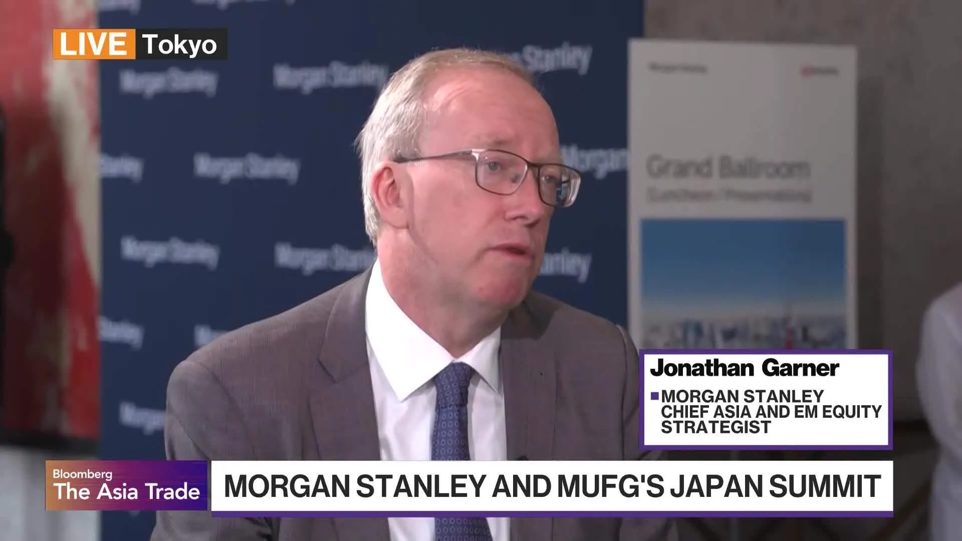 Morgan Stanley's Garner on Japan, EM Markets