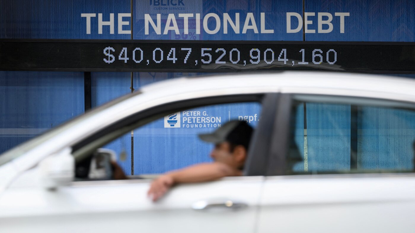 U.S. debt tops $40 trillion. And, new census report Trump is touting raises concerns - NPR