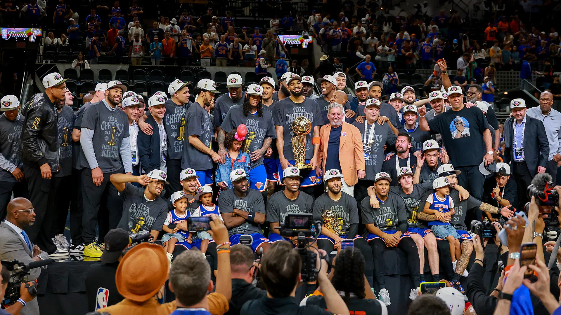 Knicks Clinch NBA Title Sparking Citywide Celebration
