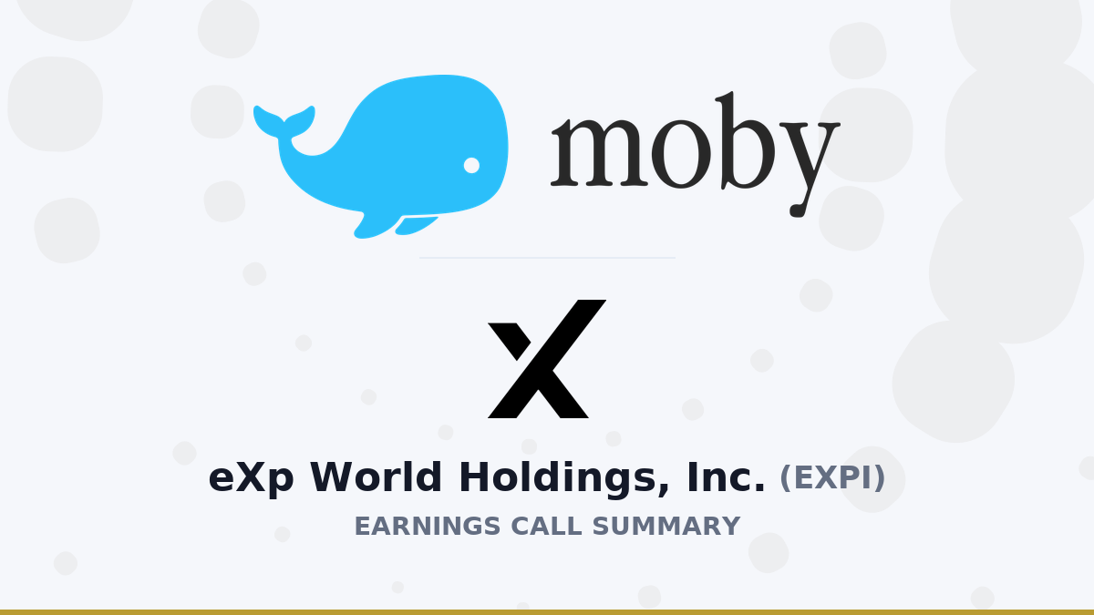 eXp World Holdings, Inc. Q1 2026 Earnings Call Summary