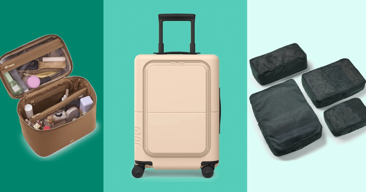 July’s Warehouse Sale has carry-on and checked suitcases for up to 50% off