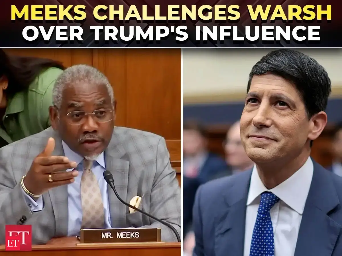 'Even if Trump publicly criticizes you?': Meeks puts Warsh on the spot, ‘Will you defy the Prez?'