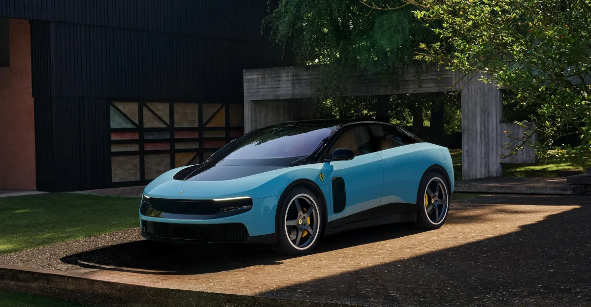 How Ferrari bungled the design of its first EV - The Verge