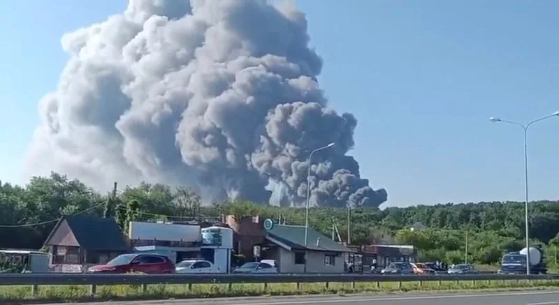Ukrainian drones kill eight in Russia and strike Wildberries warehouse, governors say