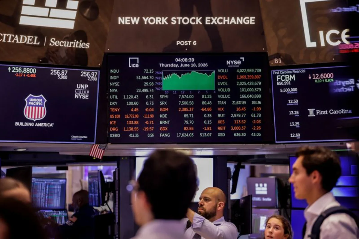 World stocks edge lower as tech selloff drags markets