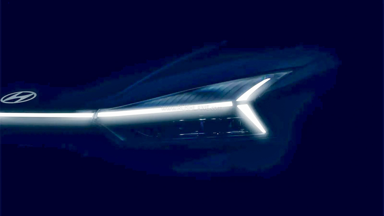 Next-Gen Hyundai i20 Teased - Gets Lamborghini-Like LED Signature